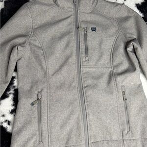 Cinch Light Gray Kids Puffer Jacket